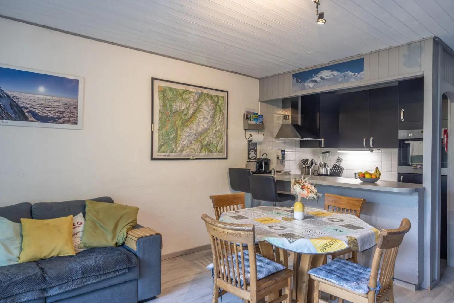 Chamonix Centre, 51M2, Vue Mt Blanc, 2 A 6 Pers, 2 Balcons Leilighet Eksteriør bilde